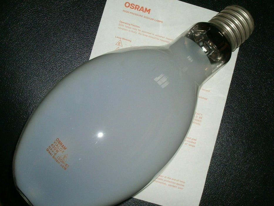 400w E40 Vialox NAV-E SON-E High Pressure Frosted make Osram S400