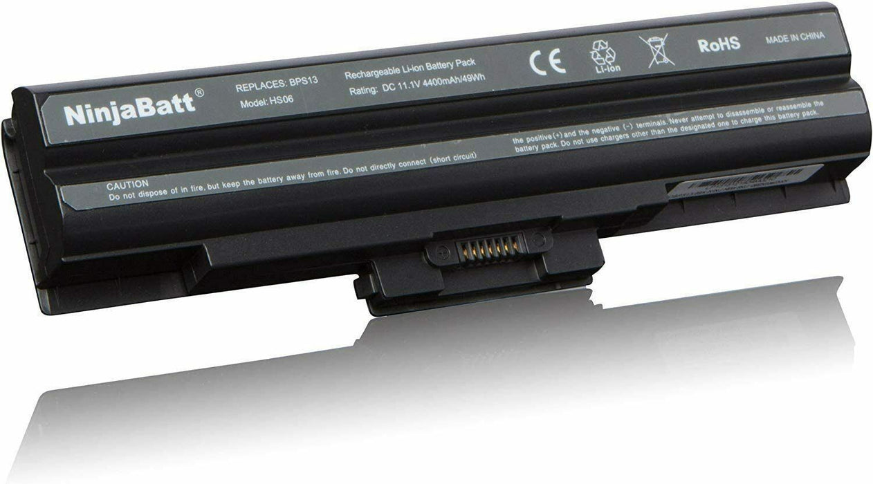 Laptop Battery for Sony VGP-BPS13/Q 11.1 Volt Li-ion High Performance