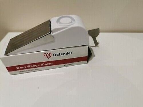 Security Defender (Wireless) Door Wedge Alarm - White - 120dB Alarm