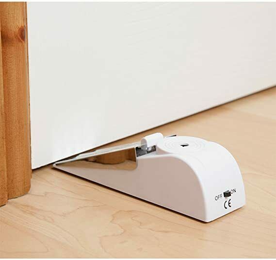 Security Defender (Wireless) Door Wedge Alarm - White - 120dB Alarm