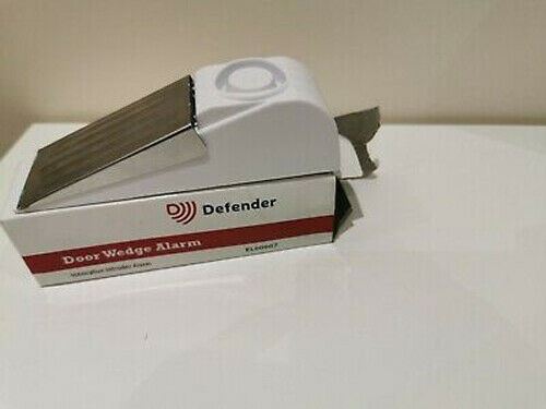 Security Defender (Wireless) Door Wedge Alarm - White - 120dB Alarm