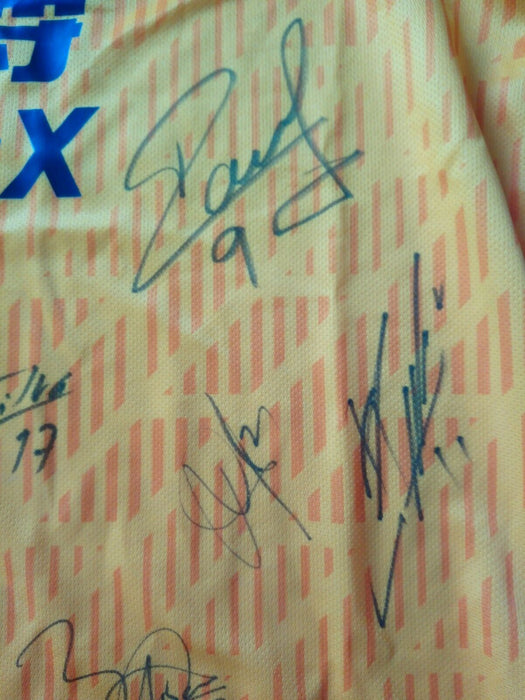 2020-2021 wolves FC signed adidas shirt 15 Signatures In total RARE with COA