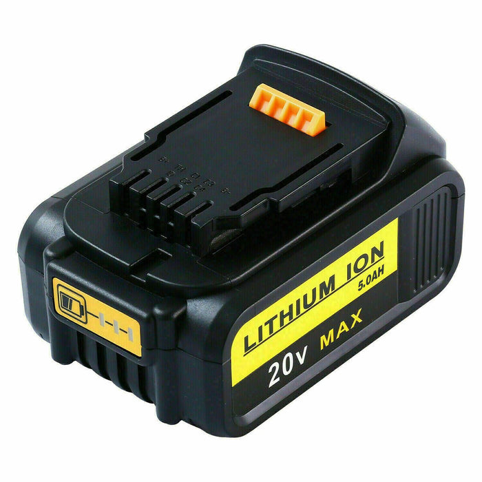 18V 5.0Ah Li-Ion Battery For DEWALT DCB184 XR Slide DCB182 DCF885 DCC785 DCB200