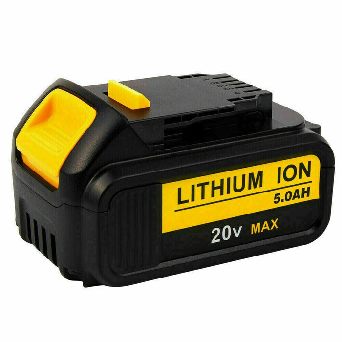 18V 5.0Ah Li-Ion Battery For DEWALT DCB184 XR Slide DCB182 DCF885 DCC785 DCB200