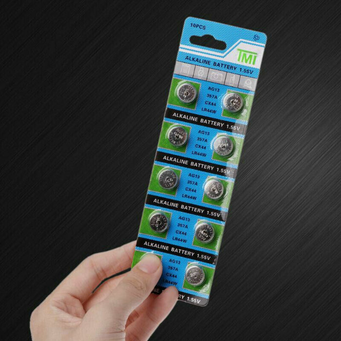 30 x AG13 LR44 CX44 357A ALKALINE BUTTON / COIN CELLS BATTERIES