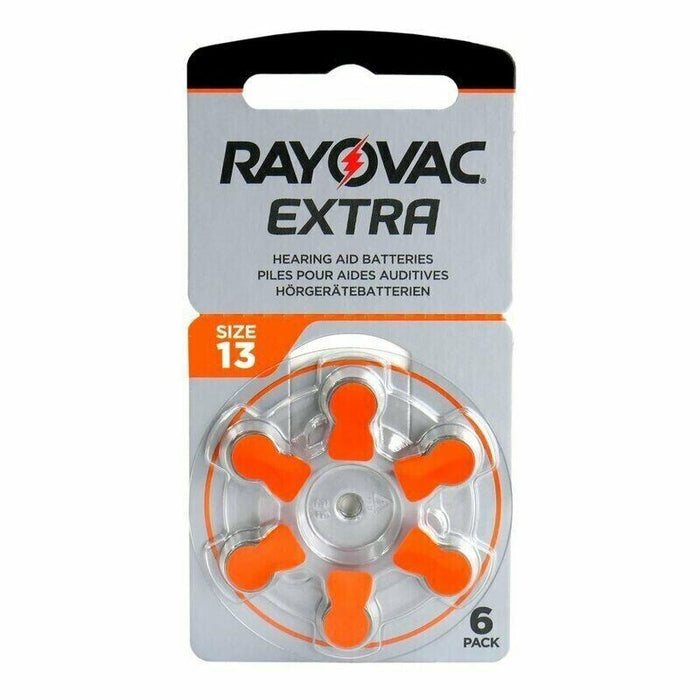 Rayovac Size 13 hearing Aid Batteries 60 in total NEW