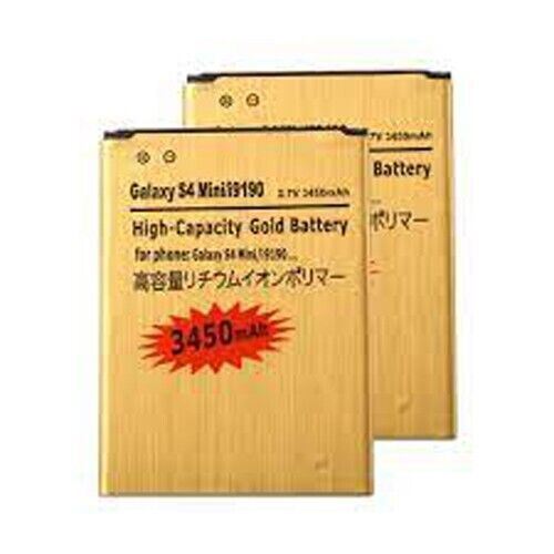 3450mAh High Capacity Gold Business Battery For Galaxy S4 Mini i9190