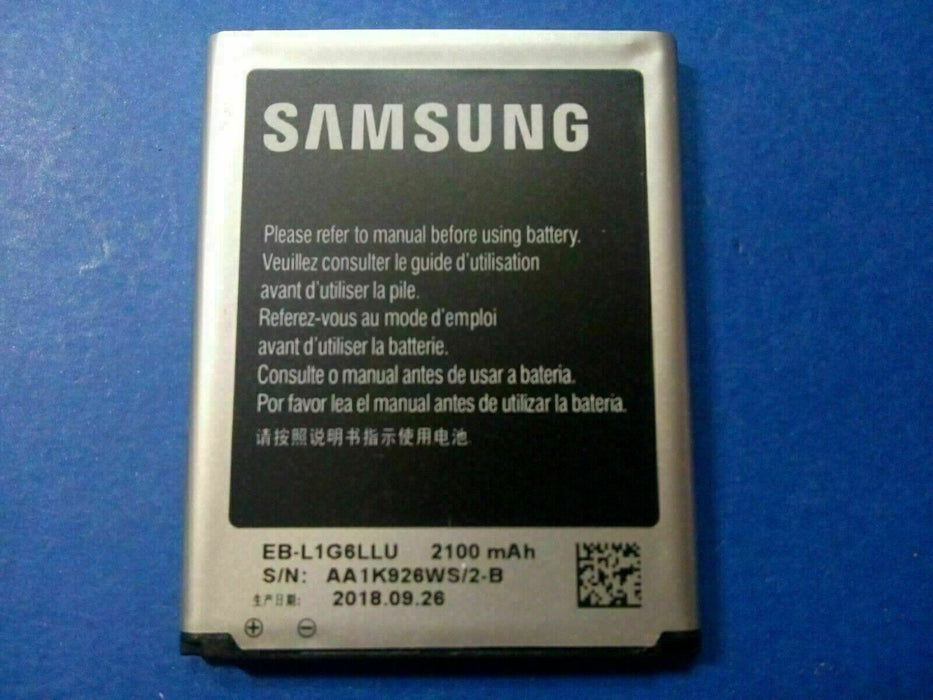 100% Original Genuine EB-L1G6LLU Battery For SAMSUNG GALAXY S3 GT-i9300 2100mAh