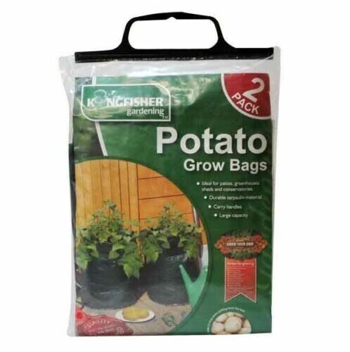 2 x Potato Grow Bag Vegetable Seed Planters Sack Garden Patio Outdoor