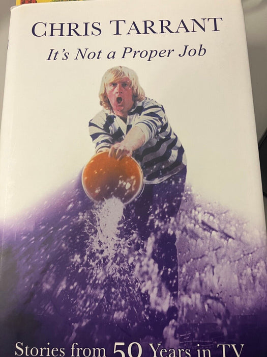 It's Not A Proper Job: Stories from ..., Chris, Tarrant signed