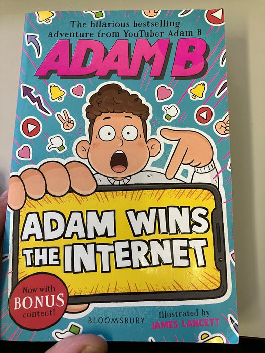 Adam Wins The Internet - youtuber Adam B - signed