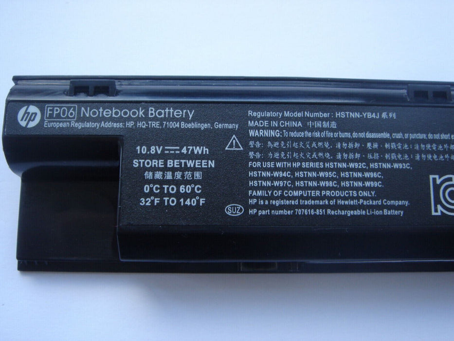 Original Battery HP FP06 Probook 440 445 450 455 470 Elitepad 900