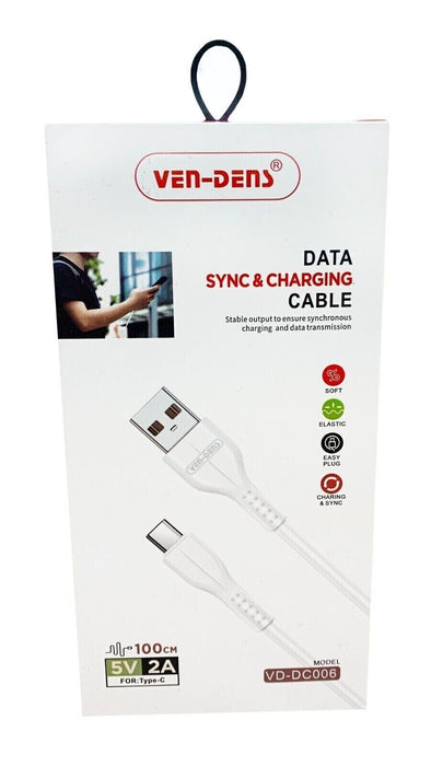 For Samsung Smartphones USB to Type C Fast Charger Cable Lead Data Sync Wire