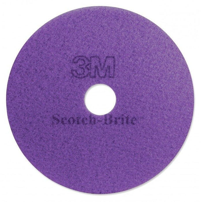 3M Scotch-Brite Purple floor pad 432mm 17 inches New x5