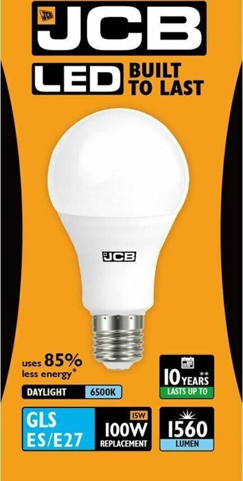 14w = 100w LED GLS Edison Screw Lamp Light Bulb Daylight White 100 Watt JCB