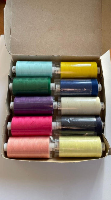 10 Coats Moon Assorted Colour Clothing Shoes Material Thread Pink Green Blue Etc