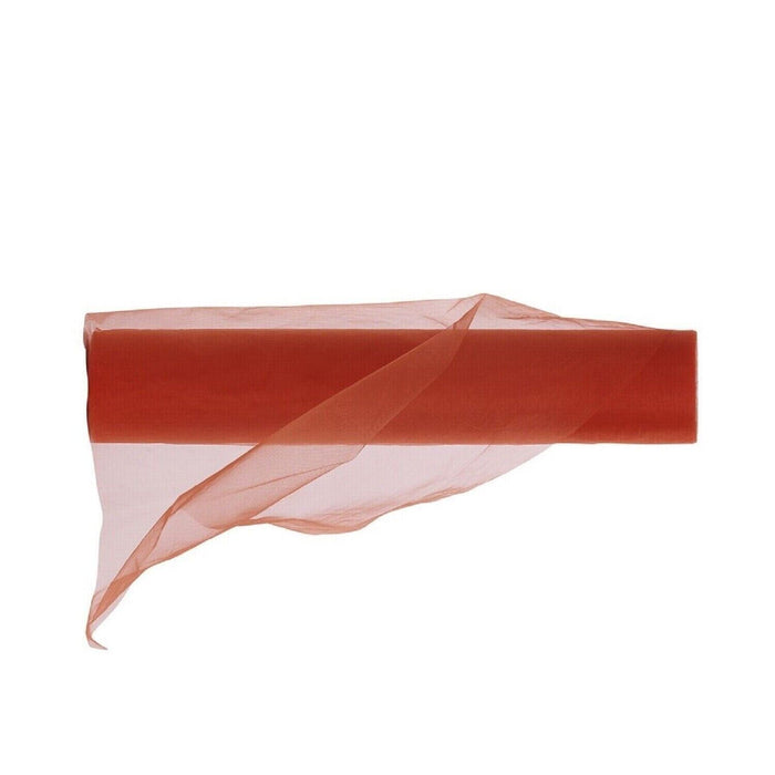 29cm x 25m Organza Rolls Gift Bows Fabric New colour Coral