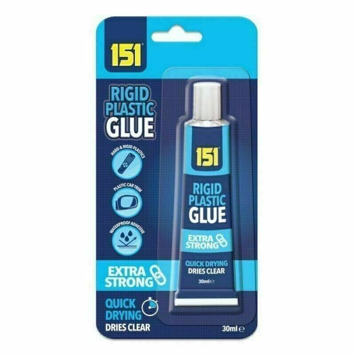 151 30ml Rigid Plastic Fix Super Glue Waterproof Hard Plastic Glue