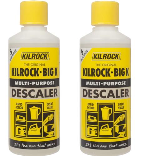 2 x Kilrock Big K Multi-Purpose Concentrated Descaler 400ml Limescale Remover