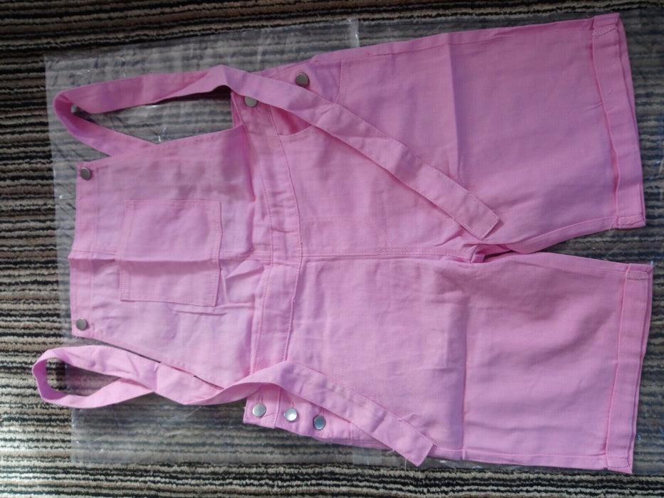 Jk Miles Pink Overall Shorts