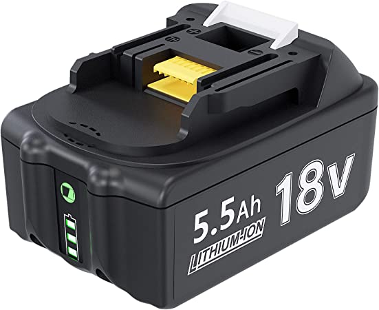 18V 5.5Ah Battery for Makita LXT Li-ion BL1860 BL1830 BL1840 BL1850 UK